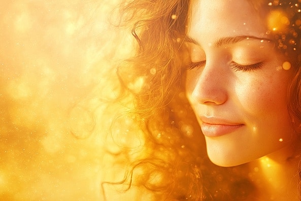 Facial massage treatment in a spa setting.